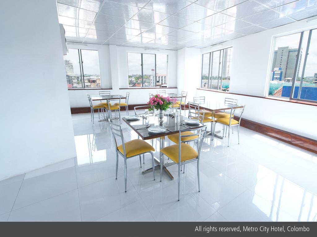 Metro City Hotel Kolombo Dış mekan fotoğraf