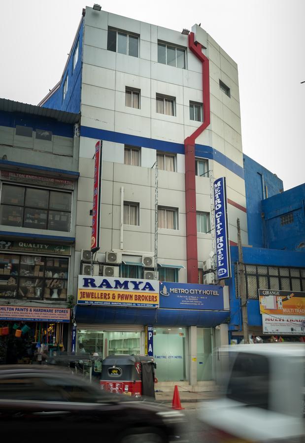 Metro City Hotel Kolombo Dış mekan fotoğraf