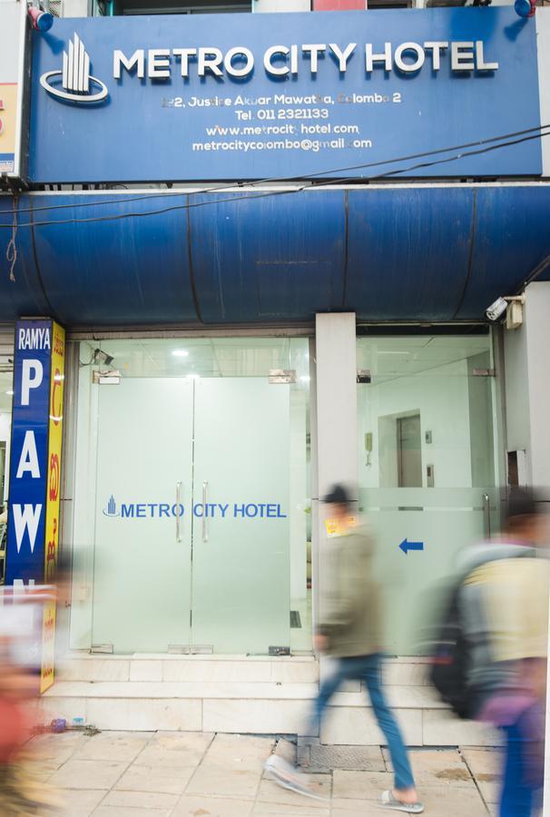 Metro City Hotel Kolombo Dış mekan fotoğraf