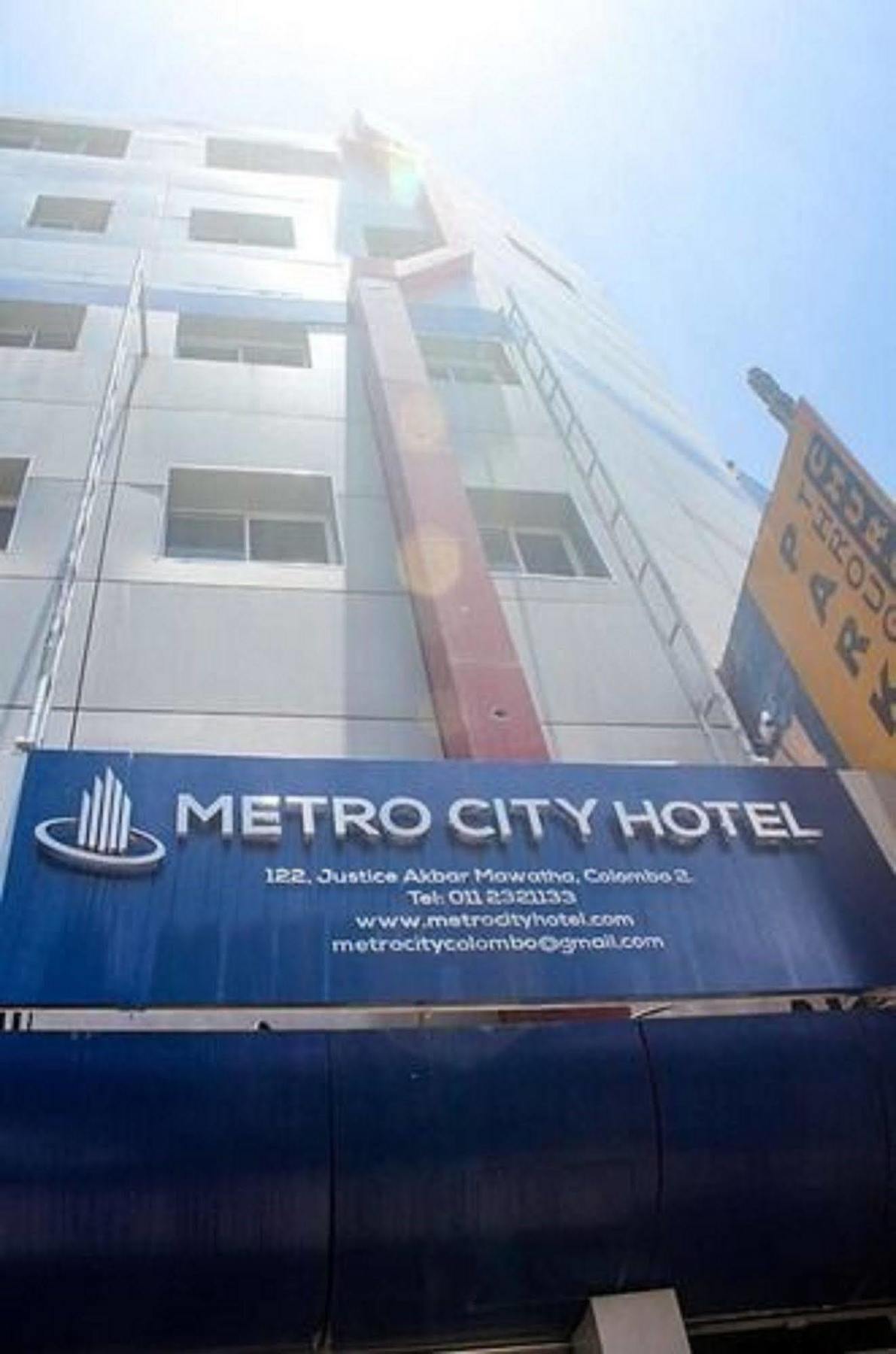 Metro City Hotel Kolombo Dış mekan fotoğraf