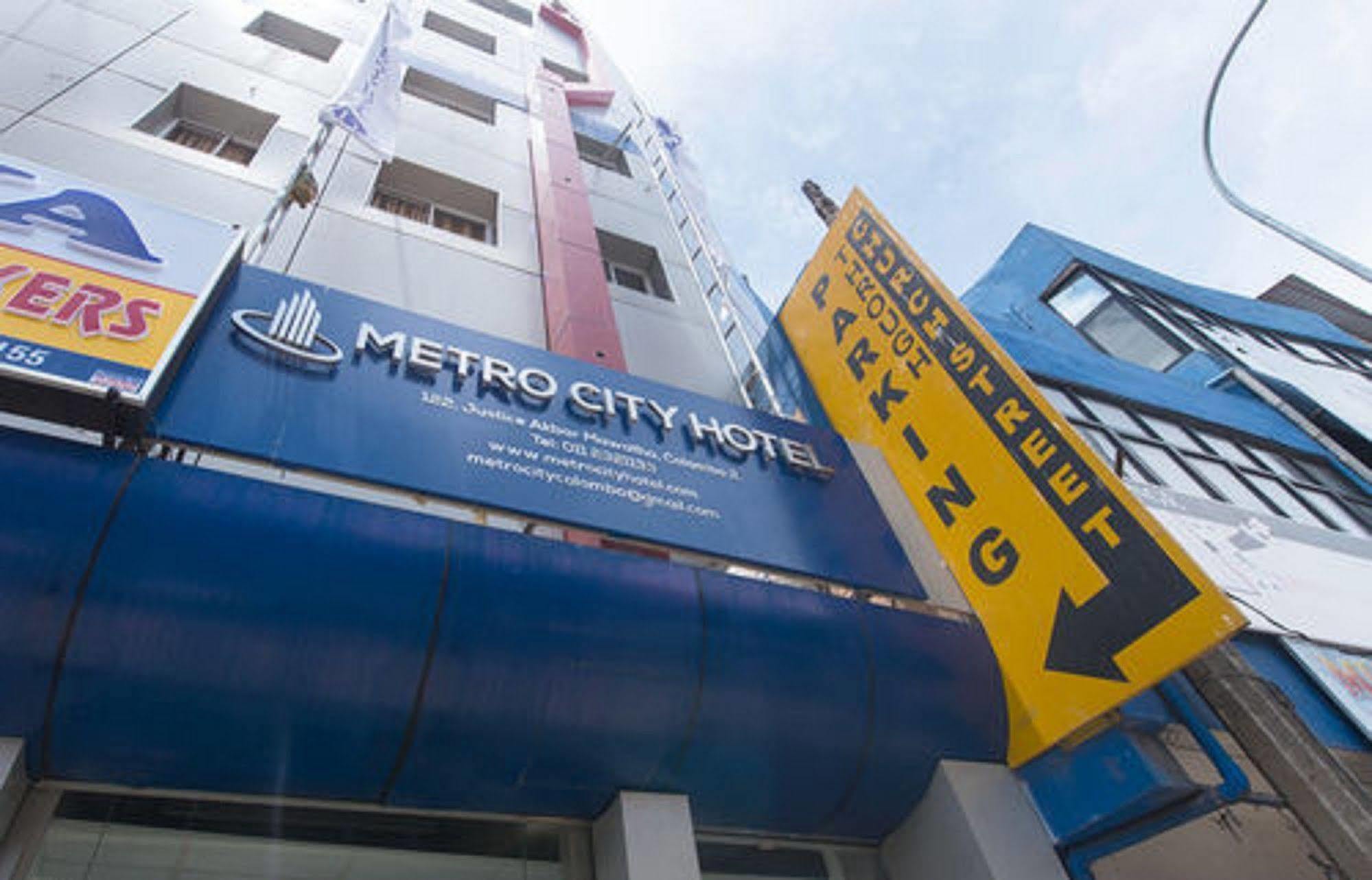 Metro City Hotel Kolombo Dış mekan fotoğraf